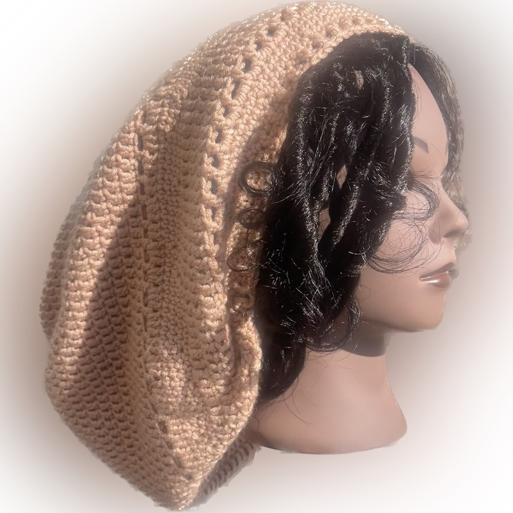 Slouchy Pale Pink Hand-made Tam♥️